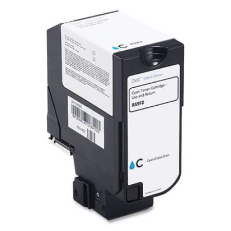 Dell 9DJ63 High-Yield Toner, 12,000 Page-Yield, Cyan (2601414)