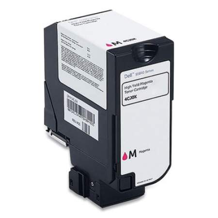 Dell 9MKKY High-Yield Toner, 12,000 Page-Yield, Magenta (2601415)