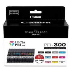 Canon 4192C007 Matte Black; Photo Black; Gray; Cyan; Photo Cyan; Red; Magenta; Photo Magenta; Yellow; Chroma Optimizer Ink Cartridge