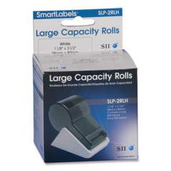 Seiko SLP-2RLH Self-Adhesive Address Labels, 1.12" x 3.5", White, 260 labels/Roll, 2 Rolls/Box
