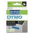 DYMO D1 High-Performance Polyester Removable Label Tape, 0.5" x 23 ft, Black on Blue (45016)