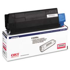 Oki 43034802 Toner (Type C6), 1,500 Page-Yield, Magenta
