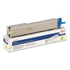 Oki 43459301 High-Yield Toner, 2,000 Page-Yield, Yellow