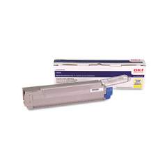 Oki 44059109 Toner, 8,000 Page-Yield, Yellow