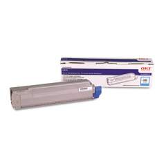 Oki 44059111 Toner, 8,000 Page-Yield, Cyan