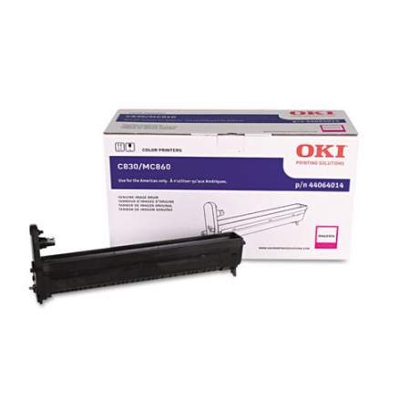 Oki 44064014 Drum Unit, 20,000 Page-Yield, Magenta
