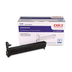 Oki 44064015 Drum Unit, 20,000 Page-Yield, Cyan