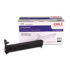 Oki 44064016 Drum Unit, 20,000 Page-Yield, Black