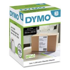 DYMO LabelWriter Shipping Labels, 4" x 6", White, 220 Labels/Roll (1744907)