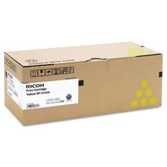Ricoh 406347 Toner, 2,500 Page-Yield, Yellow