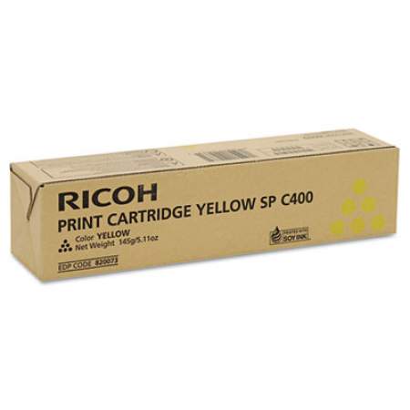 Ricoh 820073 Toner, 6,000 Page-Yield, Yellow