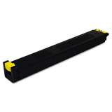 Sharp Mx27ntya Toner, 15000 Page-Yield, Yellow