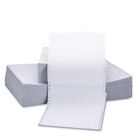 Universal Printout Paper, 2-Part, 15lb, 9.5 x 11, White, 1,650/Carton (15703)