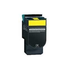 Compatible Lexmark C540H2YG High-Yield Toner, 2,000 Page-Yield, Yellow (C540H2YG-R)