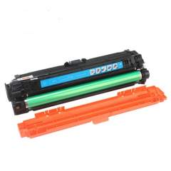 Compatible HP 650A, (CE271A) Cyan LaserJet Toner Cartridge (CE271A)
