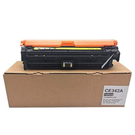 Compatible HP 651A, (CE342A) Yellow LaserJet Toner Cartridge (CE342A)
