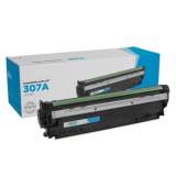 Compatible HP 307A, (CE741A) Cyan LaserJet Toner Cartridge (CE741A)