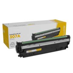 Compatible HP 307A, (CE742A) Yellow LaserJet Toner Cartridge (CE742A)