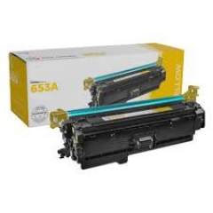 Compatible HP 653A, (CF322A) Yellow LaserJet Toner Cartridge (CF322A)