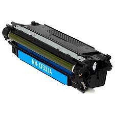 Compatible HP 654A, (CF331A) Cyan LaserJet Toner Cartridge (CF331A)