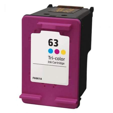 Compatible HP 63, (F6U61AN) Tri-Color Ink Cartridge (F6U61AN)