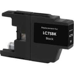 Compatible Brother LC75BK Innobella High-Yield Ink, 600 Page-Yield, Black (LC75BK)