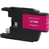 Compatible Brother LC75M Innobella High-Yield Ink, 600 Page-Yield, Magenta (LC75M)