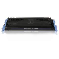 Compatible HP 124A, (Q6000A) Black Original LaserJet Toner Cartridge (Q6000A-R)