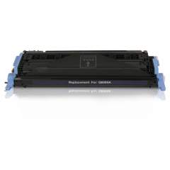 Compatible HP 124A, (Q6000A) Black LaserJet Toner Cartridge (Q6000A)