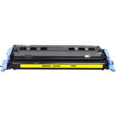 Compatible HP 124A, (Q6002A) Yellow LaserJet Toner Cartridge (Q6002A)