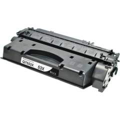 Compatible HP 53X, (Q7553X) High-Yield Black LaserJet Toner Cartridge (Q7553X)