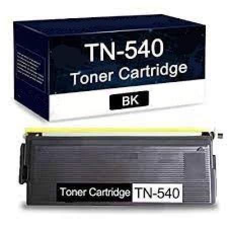 Compatible Brother TN540 Toner, 3,500 Page-Yield, Black (TN540)