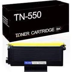 Compatible Brother TN550 Toner, 3,500 Page-Yield, Black (TN550)